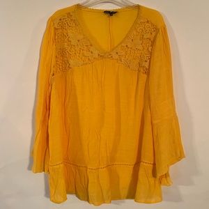 Unique Spectrum Bell Sleeve Blouse 3x